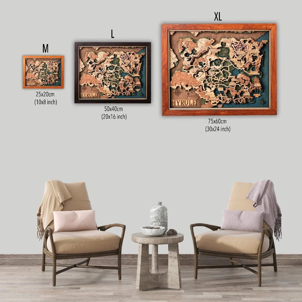 3D HYRULE WOOD MAP 2.0 - ZeWood