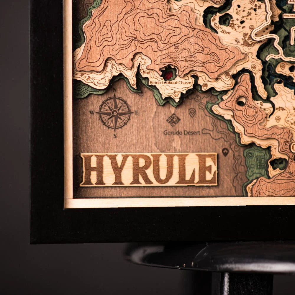 THE HYRULE MAP 2.0 ZeWood Inc.