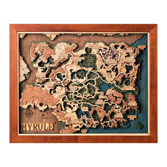 THE HYRULE MAP 2.0 - ZeWood