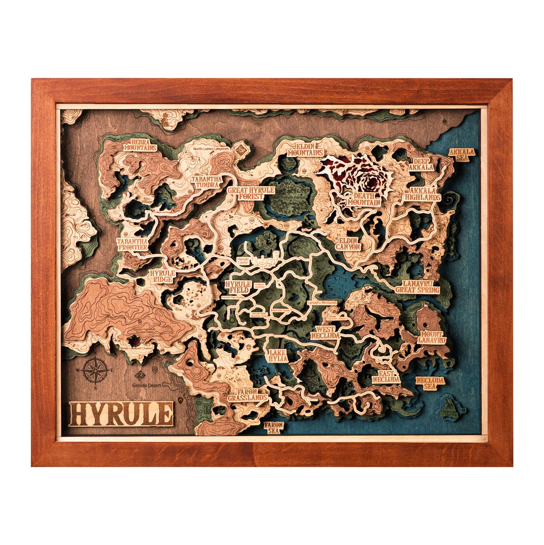 THE HYRULE MAP 2.0 ZeWood Inc.