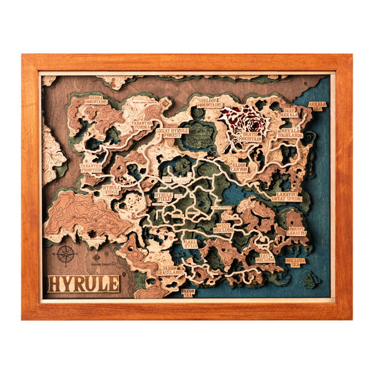 THE HYRULE MAP 2.0 ZeWood Inc.