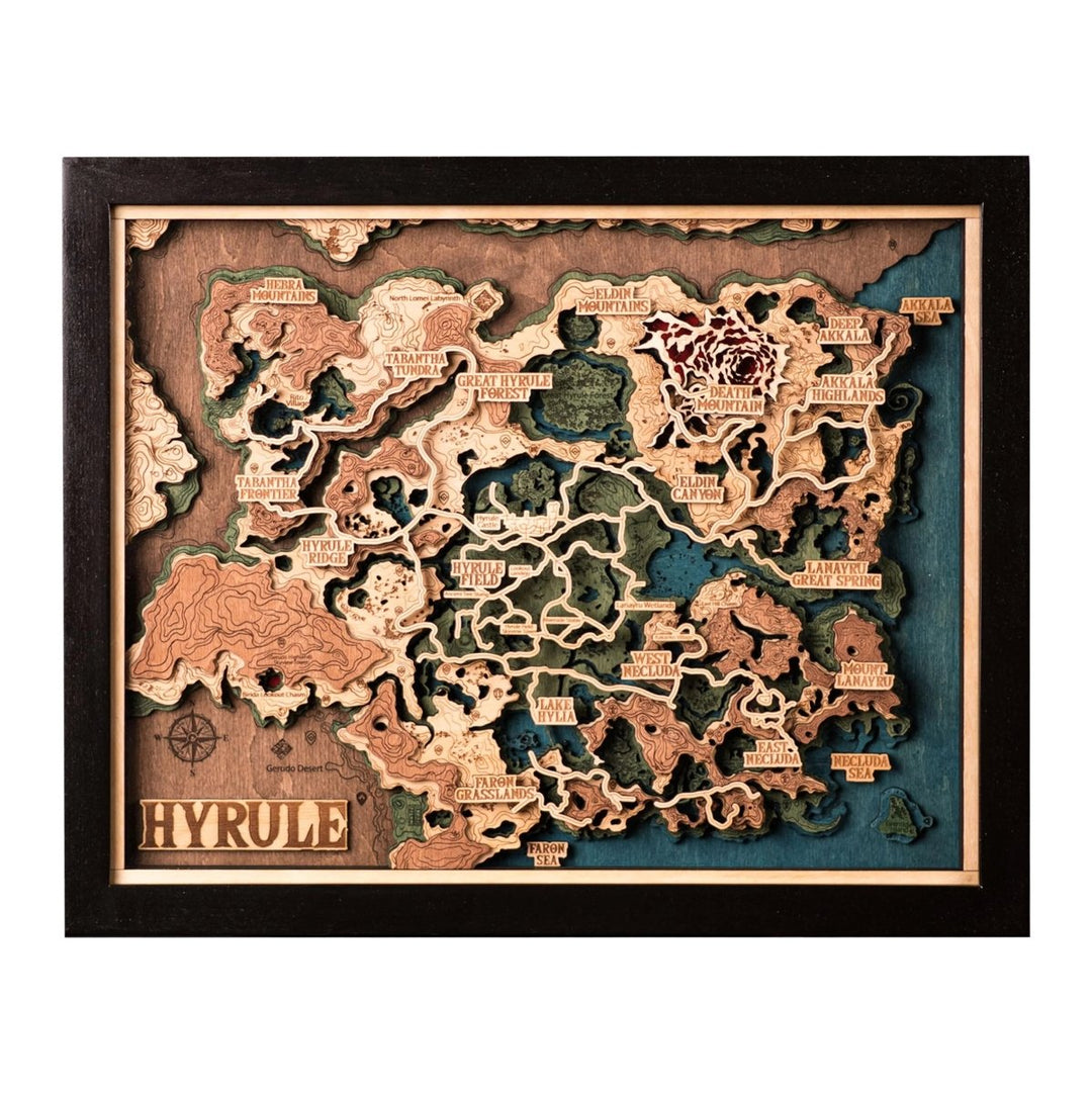 THE HYRULE MAP 2.0 - ZeWood