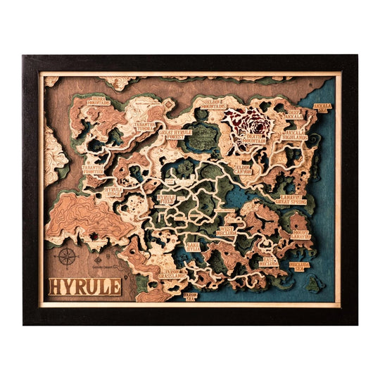 THE HYRULE MAP 2.0 - ZeWood