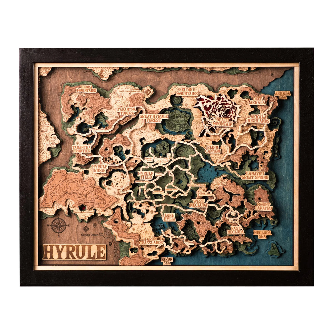 THE HYRULE MAP 2.0 ZeWood Inc.