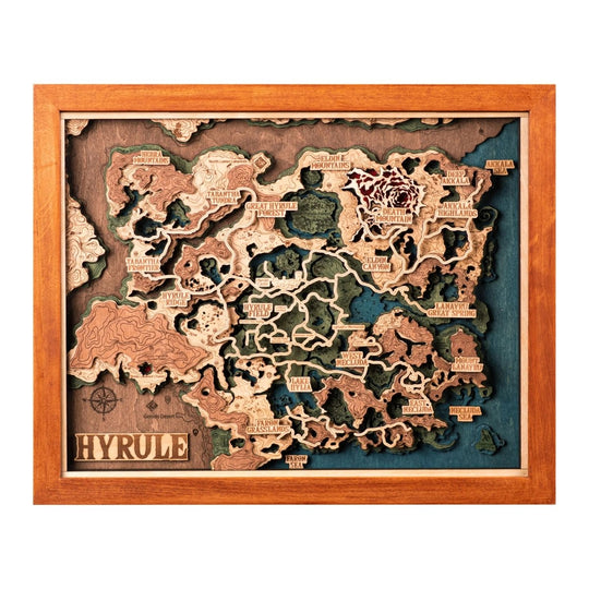 THE HYRULE MAP 2.0 - ZeWood