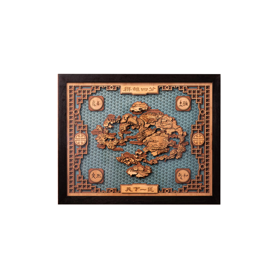 THE LAST AIRBENDER 3D MAP ZeWood Inc.