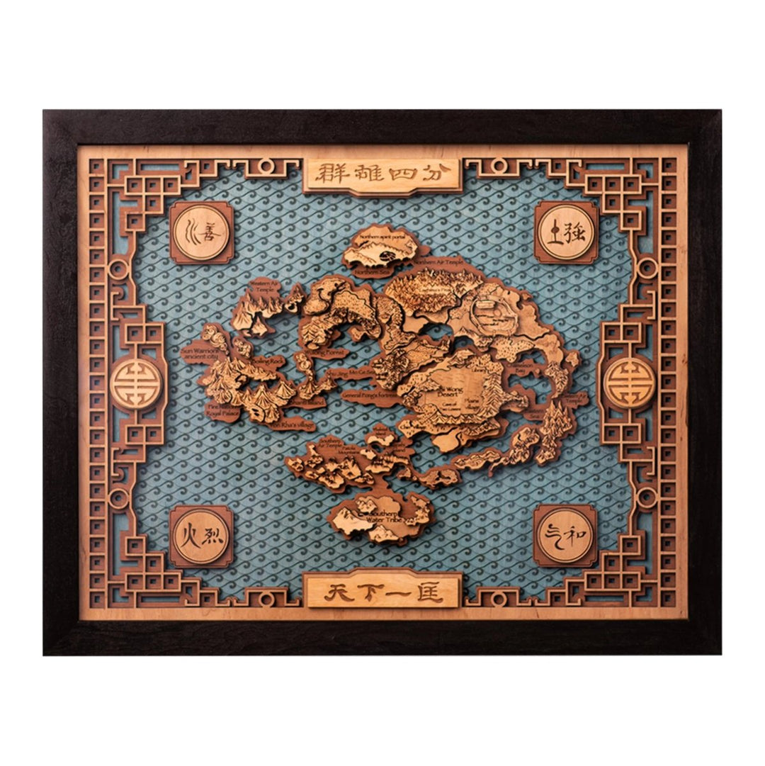 THE LAST AIRBENDER 3D MAP - ZeWood