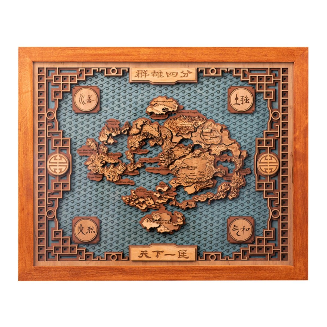 THE LAST AIRBENDER 3D MAP - ZeWood