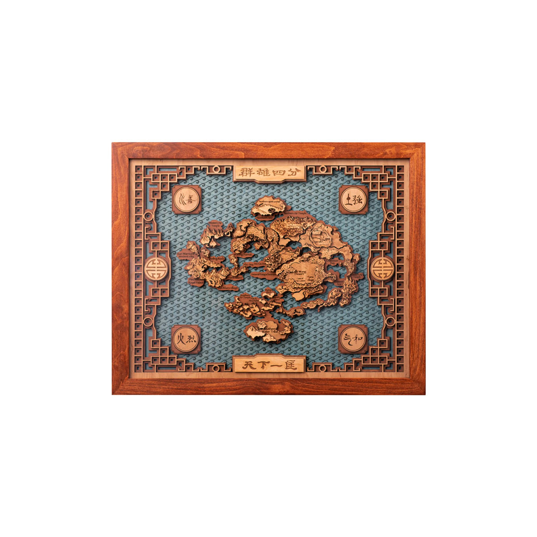 THE LAST AIRBENDER 3D MAP ZeWood Inc.