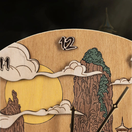 THE LAST AIRBENDER 3D WALL CLOCK - ZeWood