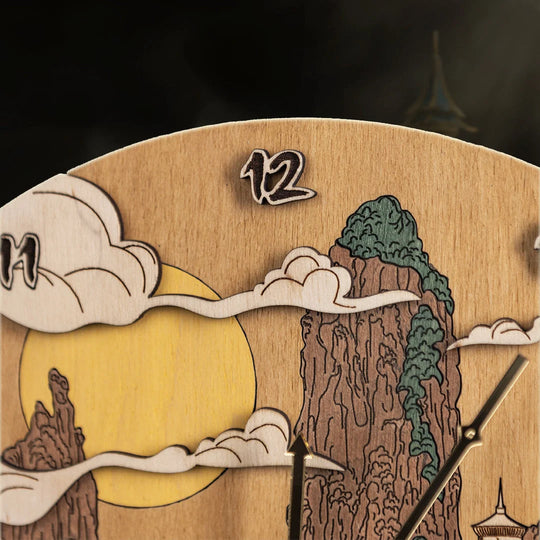 THE LAST AIRBENDER 3D WALL CLOCK ZeWood Inc.