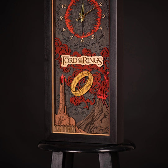 THE LORD OF THE RINGS 3D WALL CLOCK - ZeWood