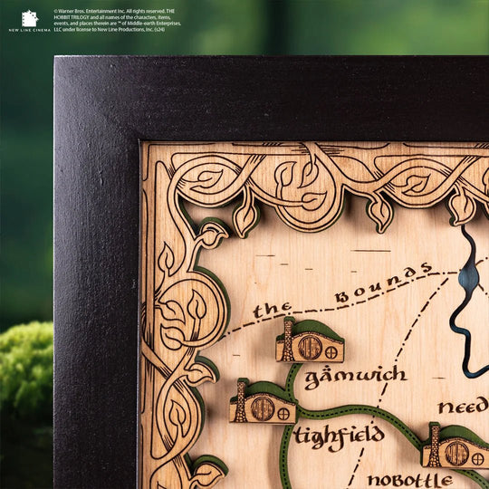 THE SHIRE 3D WOOD MAP - ZeWood