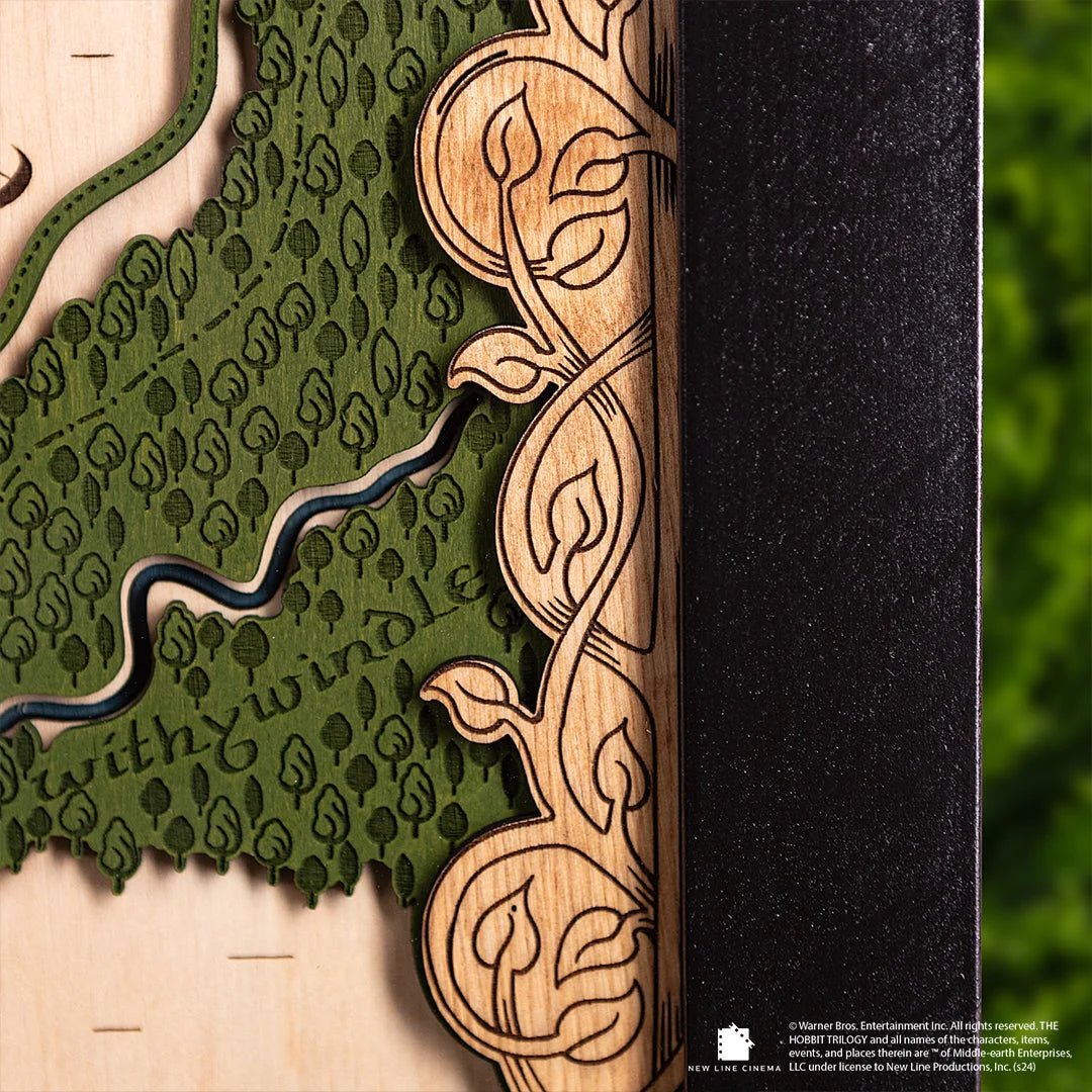 THE SHIRE 3D WOOD MAP - ZeWood