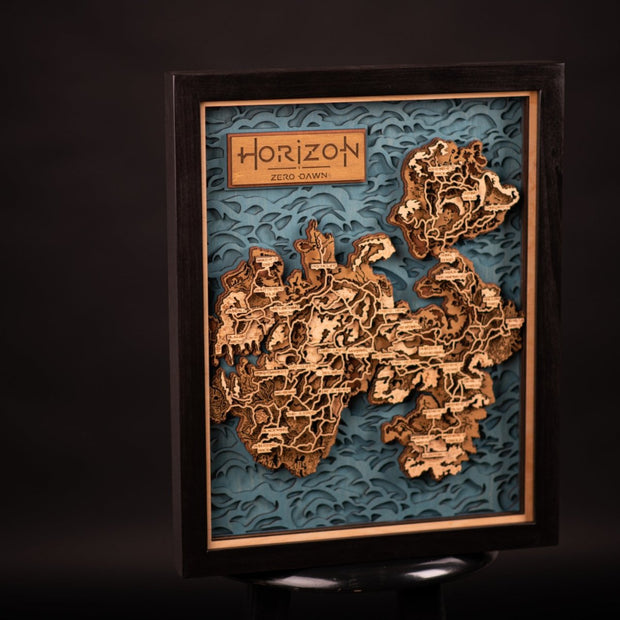 3D HORIZON ZERO DAWN MAP - ZeWood