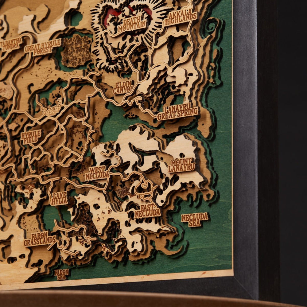 THE HYRULE 3D MAP - ZeWood