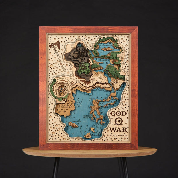 3D GOD OF WAR MAP - ZeWood