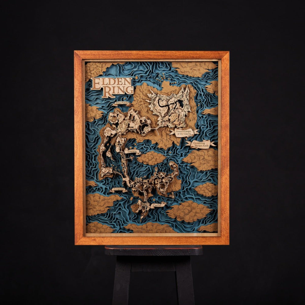 Avatar: Die letzte Airbender 3D -Holzkarte – ZeWood
