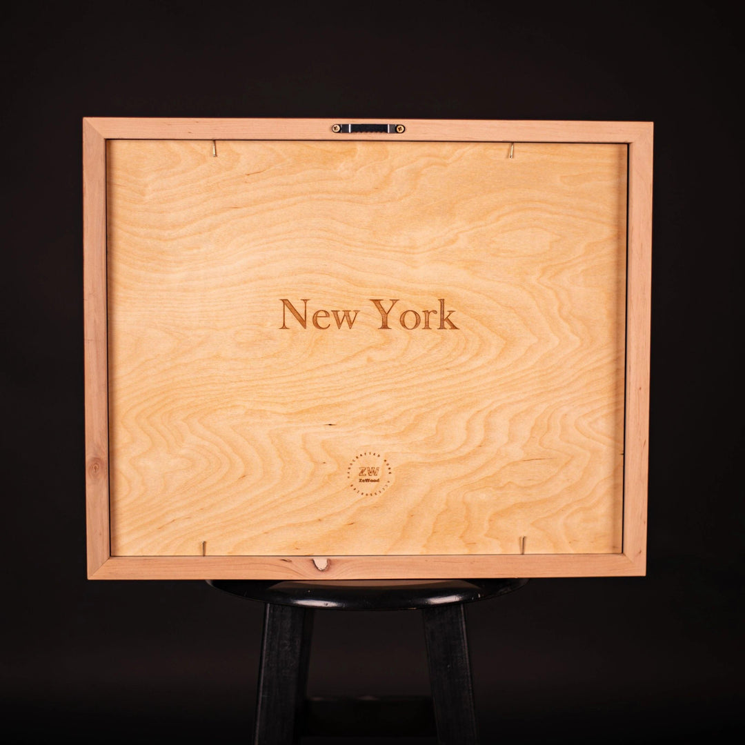 NEW YORK MAP ZeWood Inc.