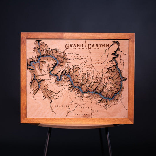 GRAND CANYON 3D MAP - ZeWood